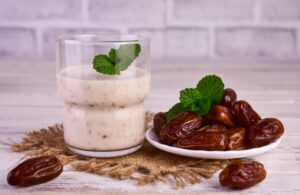 oman best hostel Yogurt with dates and nuts